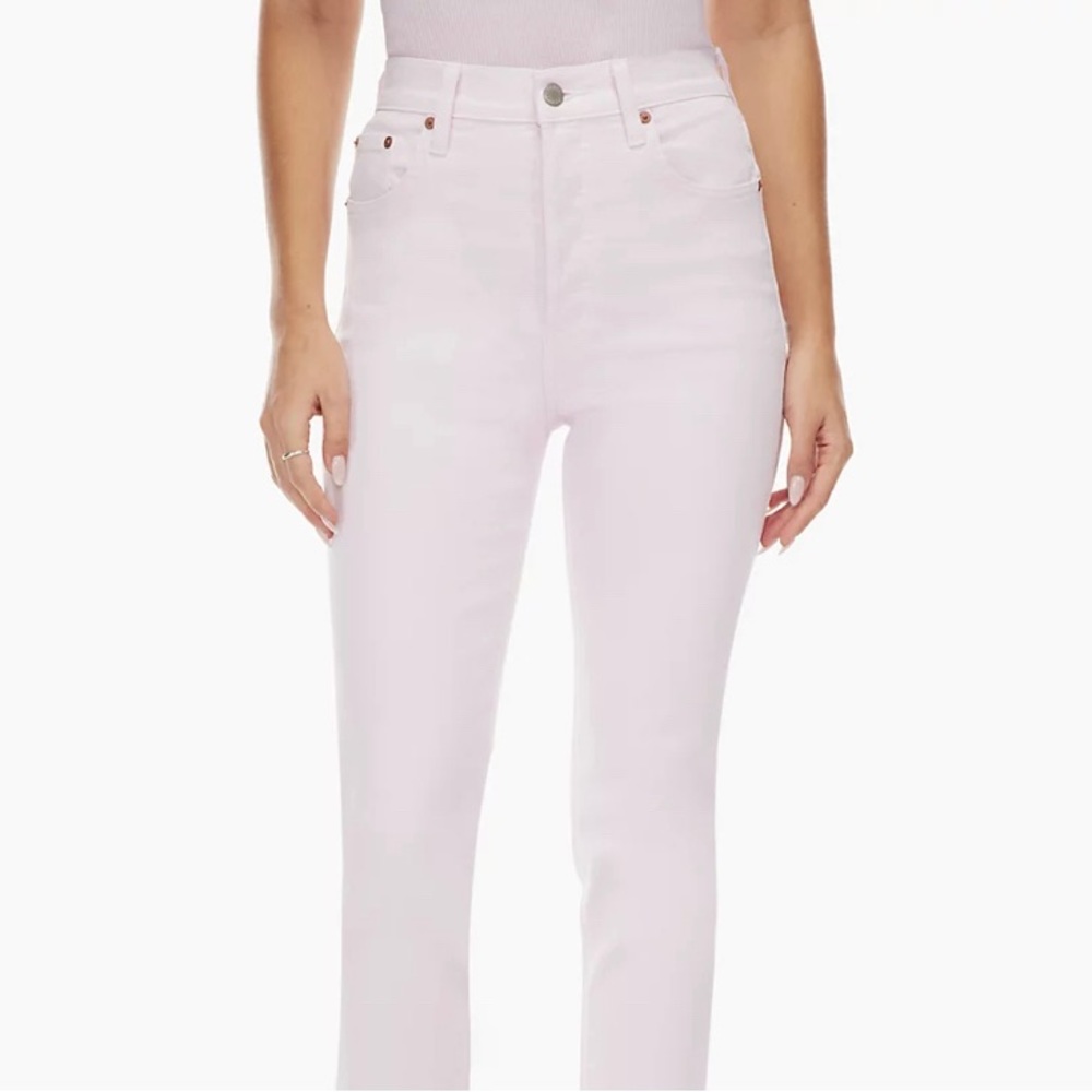 NEW⭐️Aritzia Yoko HR slim in cream